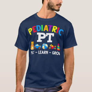 T-shirt Pédiatrie PT Enfants Thérapie physique Pédiatre