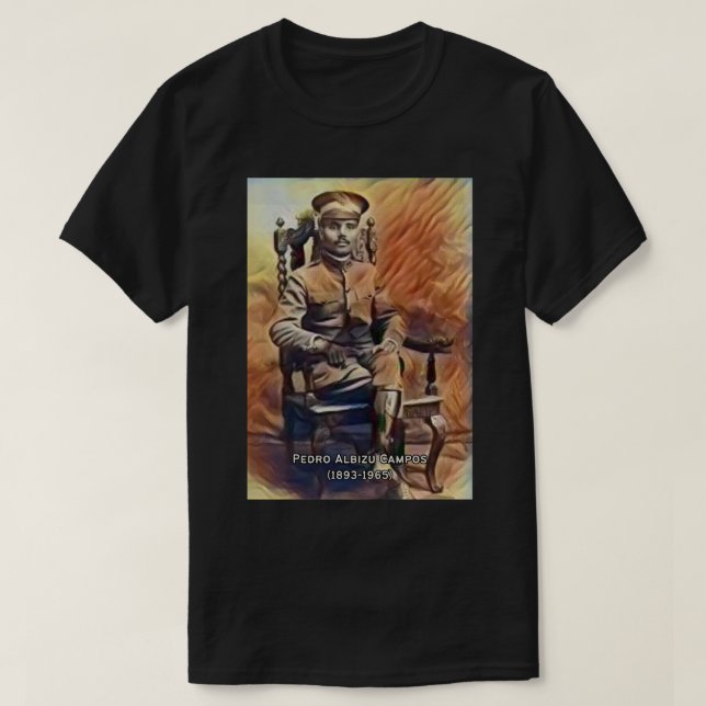 T-shirt Pedro Albizu Campos (Design devant)