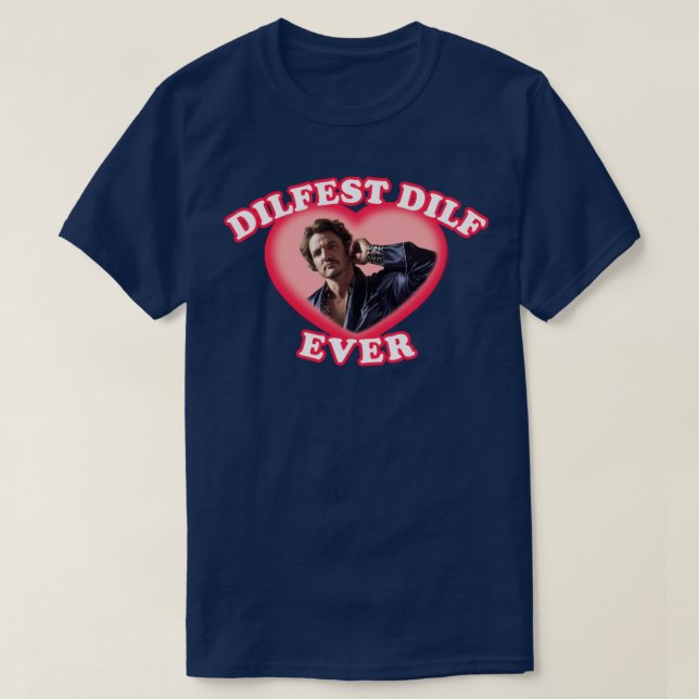 T-SHIRT PEDRO PASCAL DESIGN (Design devant)
