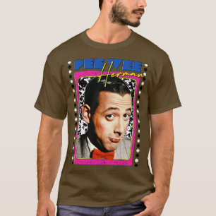 T-shirt Pee Wee Herman Retro 90s Style Fan Art