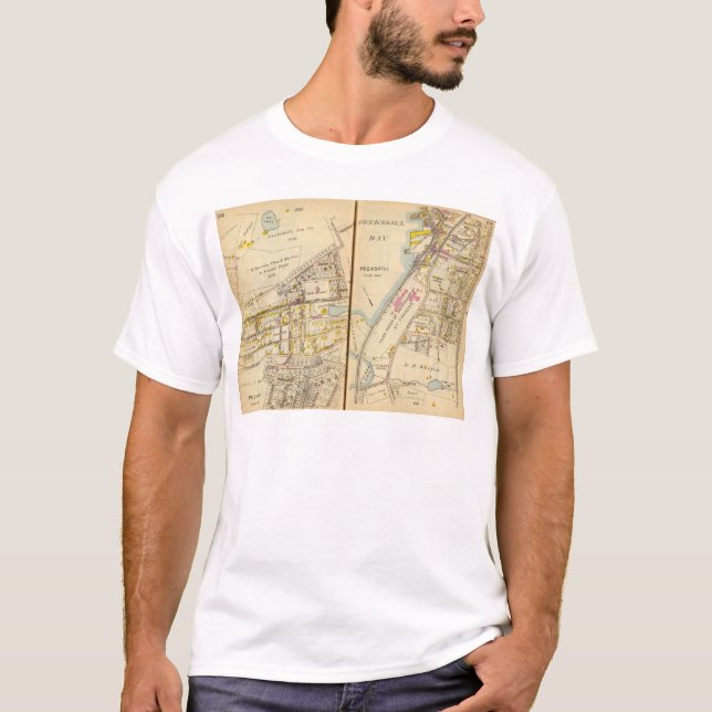 T-shirt Peekskill, New York (Devant)