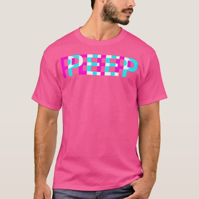 T-shirt Peep Rip Crybaby Emo Rap Hip hop Sad Boy Pastel Go (Devant)