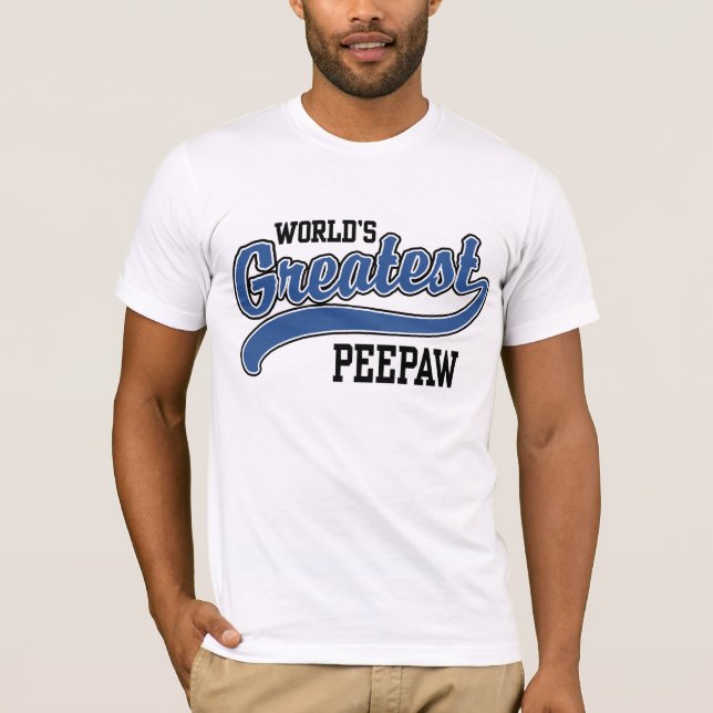 T-shirt PeePaw le plus grand du monde (Devant)
