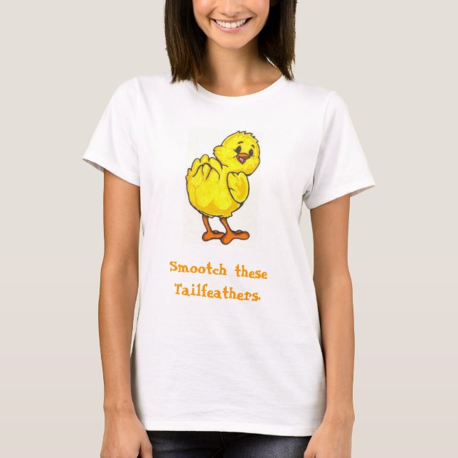 T-shirt PeepersSmootch, Smootch theseTailfeathers. (Devant)