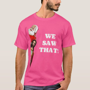 T-shirt Peeping-Jesus Et Père Noël Mème Drôle Nous Avons V