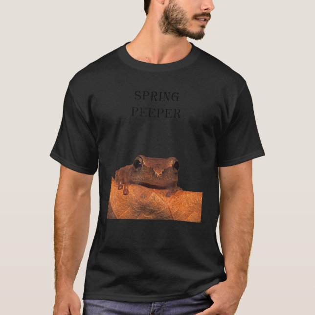 T-shirt Peeping Spring Peeper (Devant)