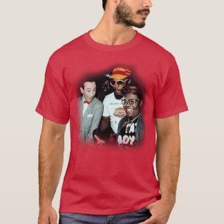 T-shirt Peewee Herman Fat Boys avec M. 1985 drôle