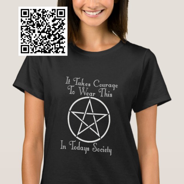 T-shirt Pegan Courage Dans La Société Aujourd'Hui (Créateur téléchargé)