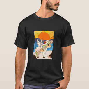 T-shirt Pégase À La Plage