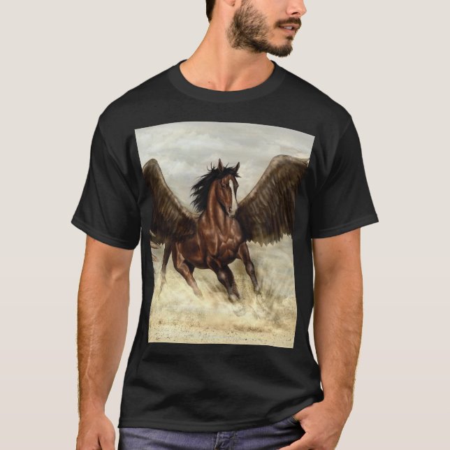 T-shirt Pégase ailé (Devant)