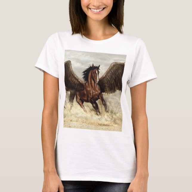 T-shirt Pégase ailé   (Devant)