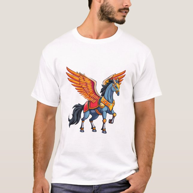 T-shirt Pégase volant (Devant)