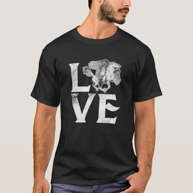 T-shirt Pegasus Cheval Volant Tee (Devant)