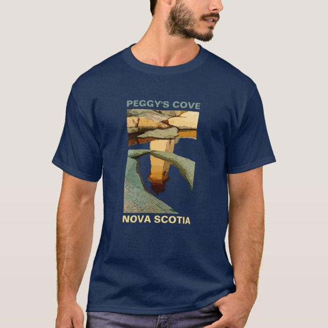 T-SHIRT PEGGY'S COVE (Devant)