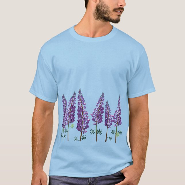 T-shirt PEI Lupins (Devant)