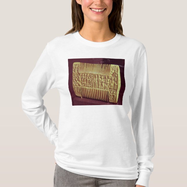 T-shirt Peigne liturgique, école de St Albans, c.1120 (Devant)