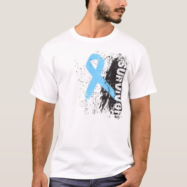 T-shirt Peignez la conception d'éclaboussure - survivant (Devant)