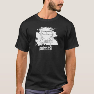 T-shirt peignez-le ? ! La même vieille question pour des
