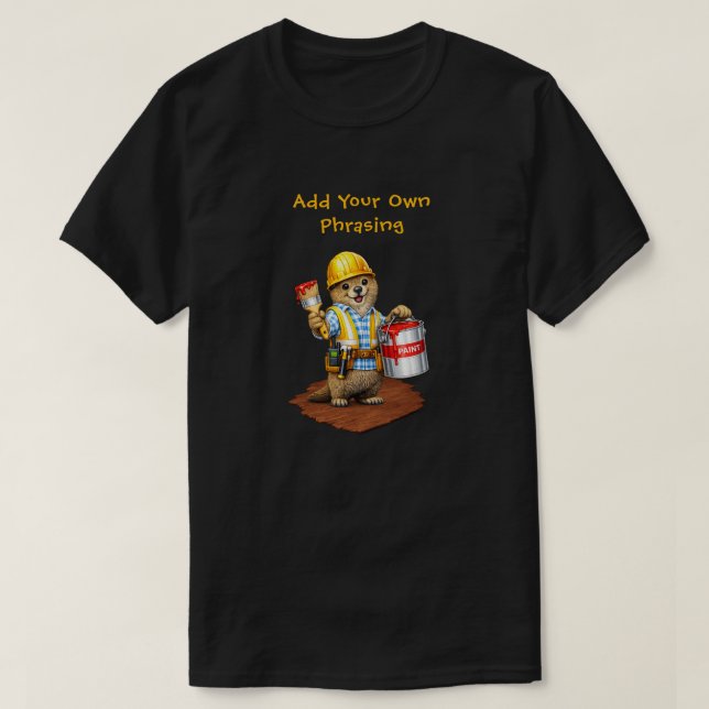 T-shirt "Peintre" (Design devant)