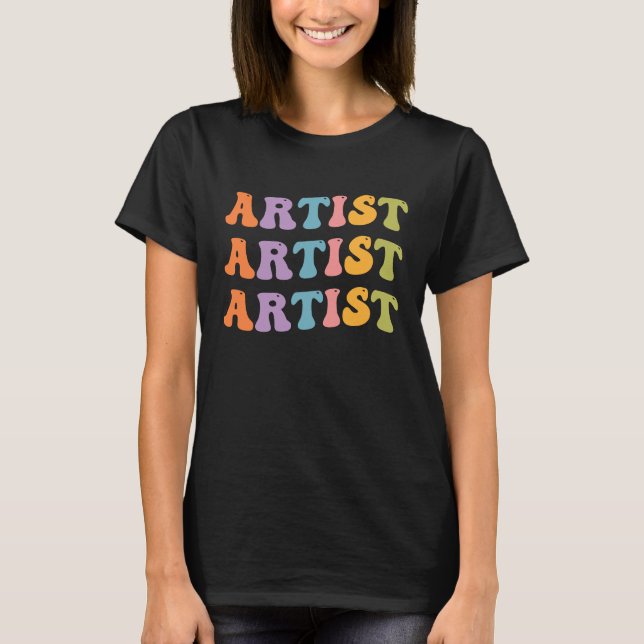 T-shirt Peintre Artis Graphiste (Devant)