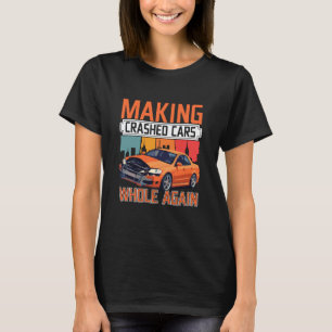 T-shirt Peintre automobile Détailleur automobile Mécanicie