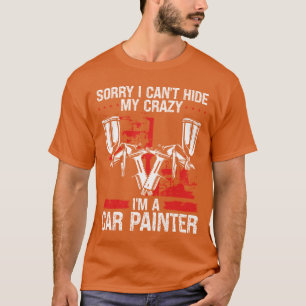 T-shirt Peintre automobile Détailleur de voiture Pulvérisa