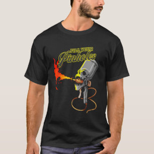 T-shirt Peintre Automobile Remplir vos trous Corps Auto S