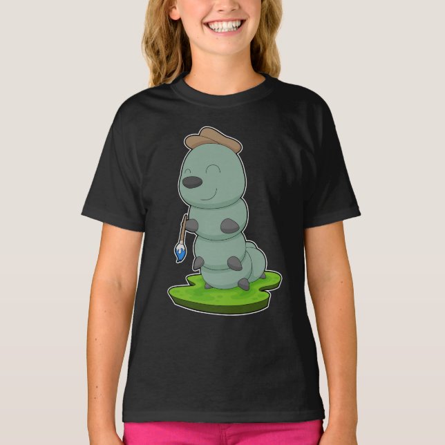 T-shirt Peintre Caterpillar Peinture (Devant)