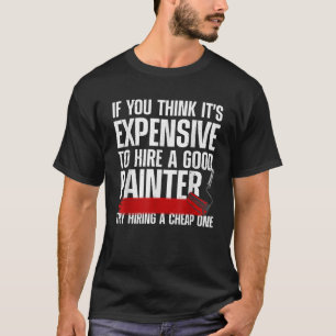 T-shirt Peintre cool Pour Hommes Peintres Peintres Handyma
