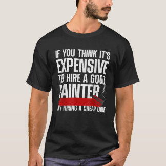 T-shirt Peintre cool Pour Hommes Peintres Peintres Handyma