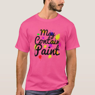T-shirt Peintre Créatif L'Artiste Peut Contenir Un Sketchi