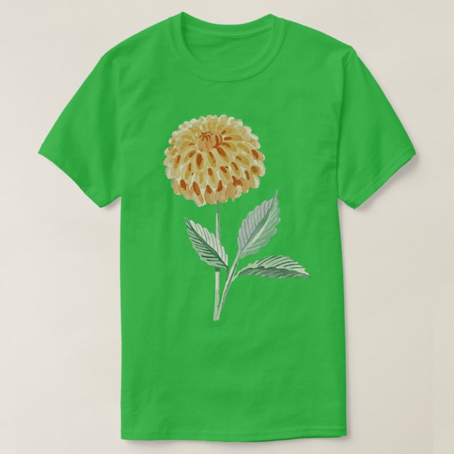 T-shirt Peintre Dahlia (Design devant)
