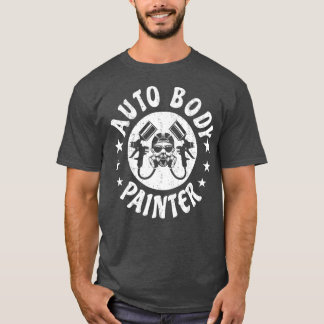 T-shirt Peintre de carrosserie Auto Peinture de voiture Sp