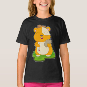 T-shirt Peintre de hamster Peinture de peinture