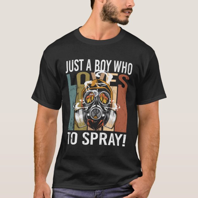 T-shirt Peintre de voiture (Devant)