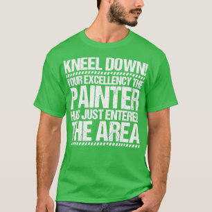 T-shirt Peintre Décorateur Maison Peintre2