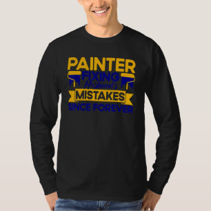 T-shirt Peintre en bâtiment Homme Décorateur Peintre Répar