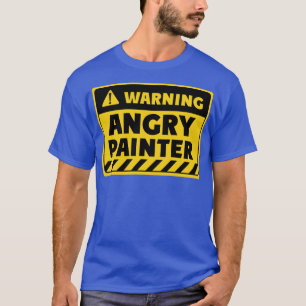 T-shirt Peintre en colère