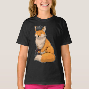 T-shirt Peintre Fox Peinture pinceau Peinture