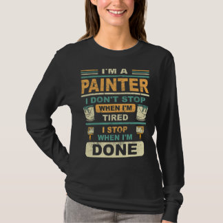 T-shirt Peintre maître peintre artisan plâtrier peinture