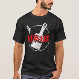T-shirt Peintre-Maître Peintre et examen de laque