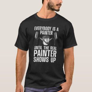 T-shirt Peintre Pour Hommes Femmes Peinture Construction P