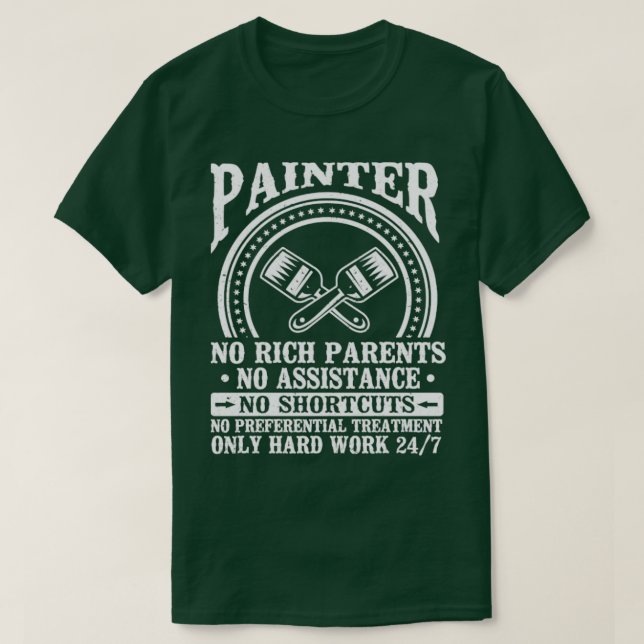 T-shirt Peintre Union House Peintre5 (Design devant)