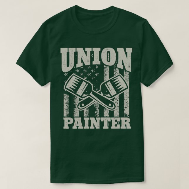 T-shirt Peintre Union Maison Peintre10 (Design devant)