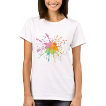 T-shirt peinture