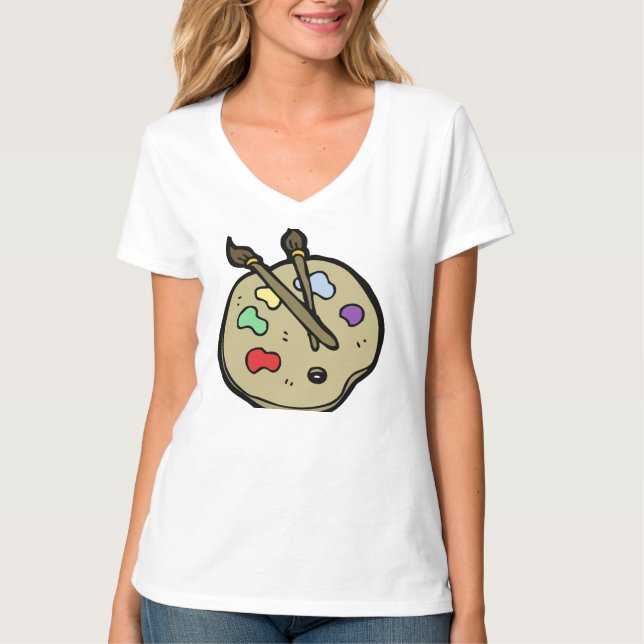 T-shirt peinture (Devant)