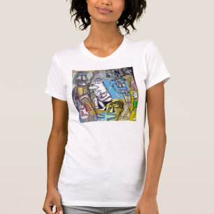 T-shirt Peinture #4 Rodin à Vegas