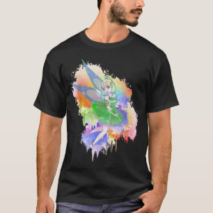 T-shirt Peinture à éclaboussure pour aquarelle esthétique