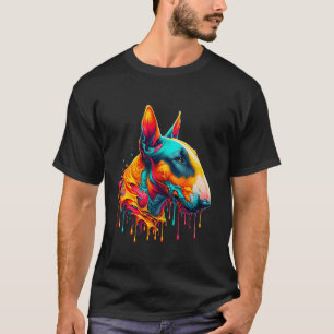 T-shirt Peinture à goutte Artère Terrier