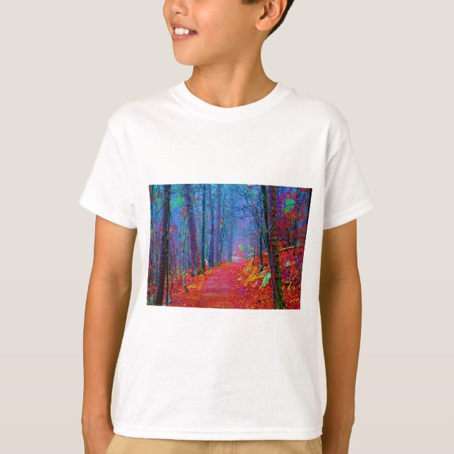 T-shirt Peinture à l'huile de la Forêt-Noire (Devant)
